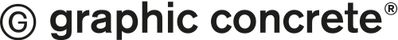 Graphic concrete logo